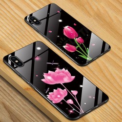Fashion Pattern Tempered Glass Protective Case For iPhone XS Max Fashion Pattern Tempered Glass Protective Case For iPhone XS Max