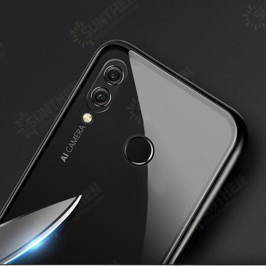 Flip 360° Magnetic Adsorption Metal Tempered Glass Protective Case for Huawei Honor 8X