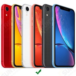 Flip Bumper Window View with Foldable Stand PU Leather Protective Case for iPhone XR Flip Bumper Window View with Foldable Stand PU Leather Protective Case for iPhone XR