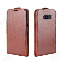 Flip Card Slot PU Leather Bag Case for Samsung Galaxy S8 Flip Card Slot PU Leather Bag Case for Samsung Galaxy S8