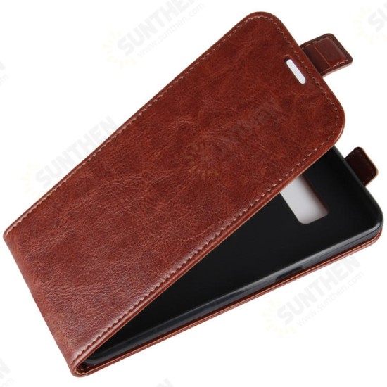 Flip Card Slot PU Leather Bag Case for Samsung Galaxy S8