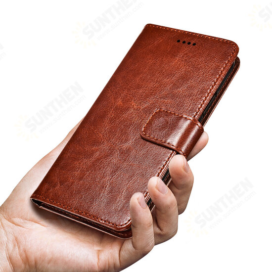 Flip Card Slot Wallet PU Leather Schockproof Protective Case For Sharp Aquos S2