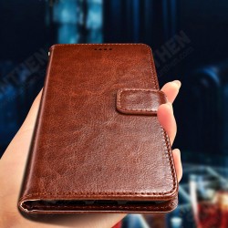 Flip Card Slot Wallet PU Leather Schockproof Protective Case For Sharp Aquos S2