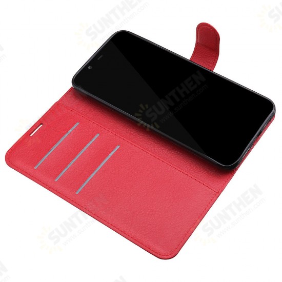 Flip Card Slot With Stand PU Leather Case Protective Case For Xiaomi Mi 8