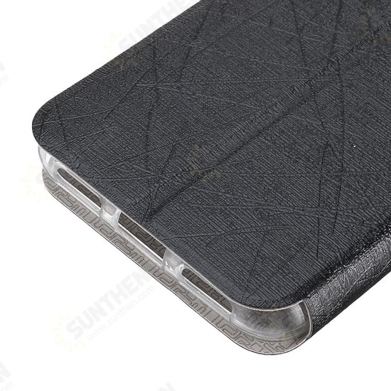Flip Shockproof Brushed Texture PU Leather Full Body Cover Protective Case for Xiaomi Redmi 7A Non-original
