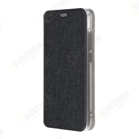 Flip Shockproof Brushed Texture PU Leather Full Body Cover Protective Case for Xiaomi Redmi 7A Non-original