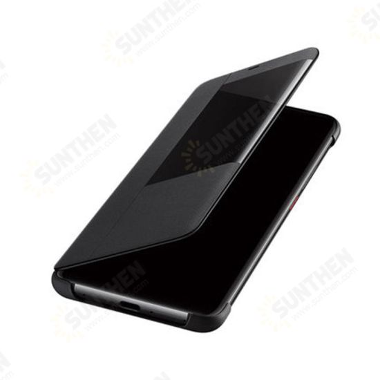 Flip Smart View Window Protective Case For Huawei Mate 20