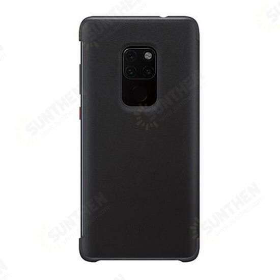 Flip Smart View Window Protective Case For Huawei Mate 20