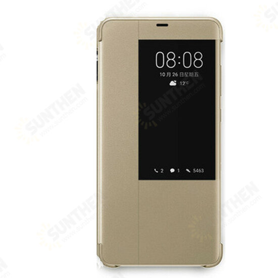 Flip Smart View Window Protective Case For Huawei Mate 20