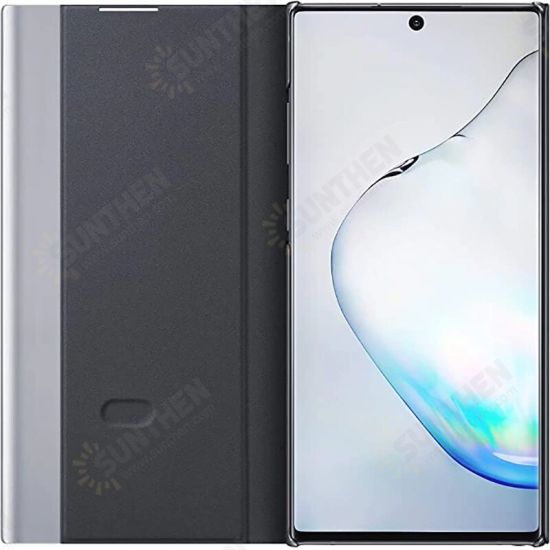 Foldable Flip Smart Sleep Window View Stand PU Leather Protective Case for Xiaomi Redmi Note 9 / Redmi 10X 4G Non-original Foldable Flip Smart Sleep Window View Stand PU Leather Protective Case for Xiaomi Redmi Note 9 / Redmi 10X 4G Non-original