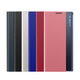 Foldable Flip Smart Sleep Window View Stand PU Leather Protective Case for Xiaomi Redmi Note 9 / Redmi 10X 4G Non-original