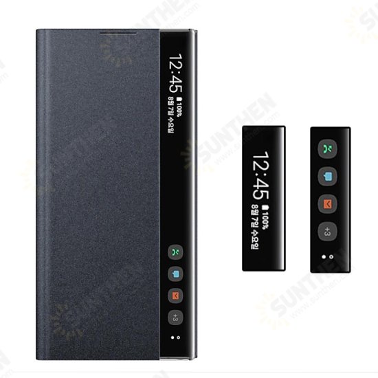 Foldable Smart Sleep Window View Stand Flip PU Leather Protective Case for Samsung Galaxy S10 2019 Foldable Smart Sleep Window View Stand Flip PU Leather Protective Case for Samsung Galaxy S10 2019