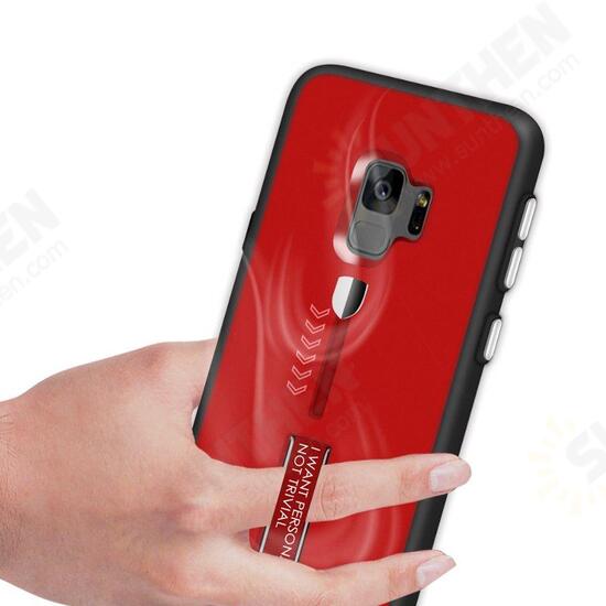 Full Body Front & Back Cover Strap Grip Kickstand Case For Samsung Galaxy Note 8