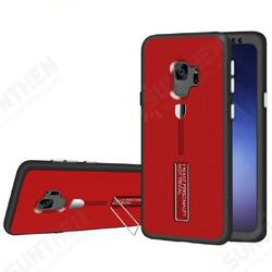Full Body Front & Back Cover Strap Grip Kickstand Case For Samsung Galaxy S9/S9 Plus Full Body Front & Back Cover Strap Grip Kickstand Case For Samsung Galaxy S9/S9 Plus