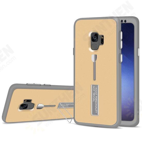 Full Body Front & Back Cover Strap Grip Kickstand Case For Samsung Galaxy S9/S9 Plus