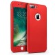 Full Body Hybrid Color Silicone Protective Case For iPhone 7 Plus