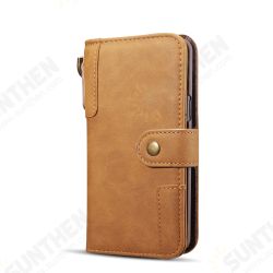 Genuine Cowhide Leather Magnetic Flip Wallet Kickstand Protective Case For Samsung Galaxy S9/S9 Plus Genuine Cowhide Leather Magnetic Flip Wallet Kickstand Protective Case For Samsung Galaxy S9/S9 Plus