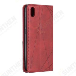 Geometric business Magnetic Buckle Holster Flip Stand Protective Case For Xiaomi Redmi Note 8 2021 Geometric business Magnetic Buckle Holster Flip Stand Protective Case For Xiaomi Redmi Note 8 2021