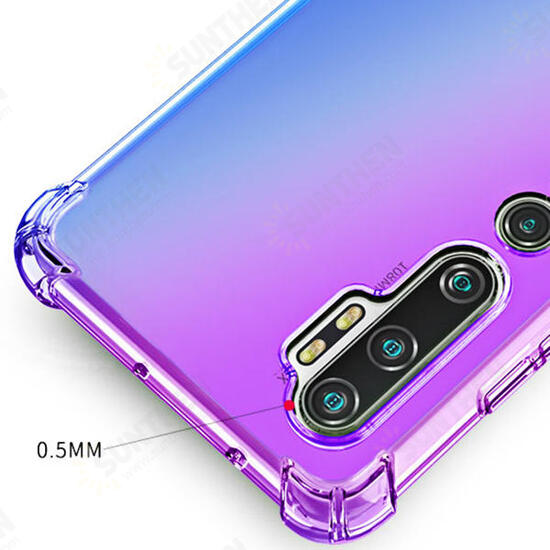 Gradient Color Shockproof Soft TPU Protective Case for Xiaomi Mi Note 10 / Xiaomi Mi Note 10 Pro / Xiaomi CC9 Pro Non-original