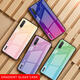 Gradient Color Tempered Glass + Soft TPU Back Cover Protective Case for Xiaomi Mi A3 / Xiaomi Mi CC9e
