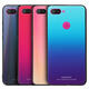 Gradient Color Tempered Glass Shockproof Protective Case For Xiaomi Mi 8 Lite Non-original
