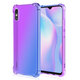 Gradient Color with Four-Corner Airbags Shockproof Translucent Soft TPU Protective Case for Xiaomi Redmi 9A Non-original