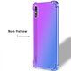 Gradient Color with Four-Corner Airbags Shockproof Translucent Soft TPU Protective Case for Xiaomi Redmi 9A Non-original