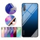 Gradient Tempered Glass Protective Case For Samsung Galaxy A7 2018 Scratch Resistant Back Cover