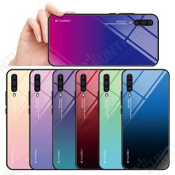 Gradient Tempered Glass Protective Case For Samsung Galaxy A70 2019 Scratch Resistant Back Cover Gradient Tempered Glass Protective Case For Samsung Galaxy A70 2019 Scratch Resistant Back Cover