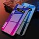 Gradient Tempered Glass Protective Case For Samsung Galaxy S10e S10 S10 Plus S10 5G Scratch Resistant Back Cover