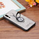 Happy Deer Ring Holder Bracket TPU+PU Leather Protective Case For Huawei P20