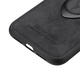 Happy Deer Ring Holder Bracket TPU+PU Leather Protective Case For iPhone XR 6.1 Inch
