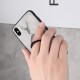 Happy Deer Ring Holder Bracket TPU+PU Leather Protective Case For iPhone XS 5.8 Inch