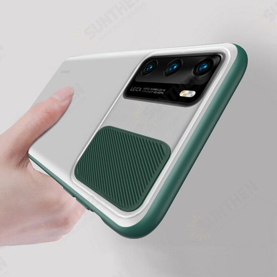 Lens Privacy Protection Slide Camera Cover Shockproof Anti-scratch Translucent Matte Protective Case for Huawei P40 Pro Lens Privacy Protection Slide Camera Cover Shockproof Anti-scratch Translucent Matte Protective Case for Huawei P40 Pro