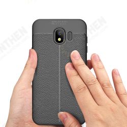 Leather Soft TPU Protective Case for Samsung Galaxy J4 2018 EU Version Leather Soft TPU Protective Case for Samsung Galaxy J4 2018 EU Version