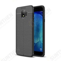 Leather Soft TPU Protective Case for Samsung Galaxy J4 2018 EU Version Leather Soft TPU Protective Case for Samsung Galaxy J4 2018 EU Version
