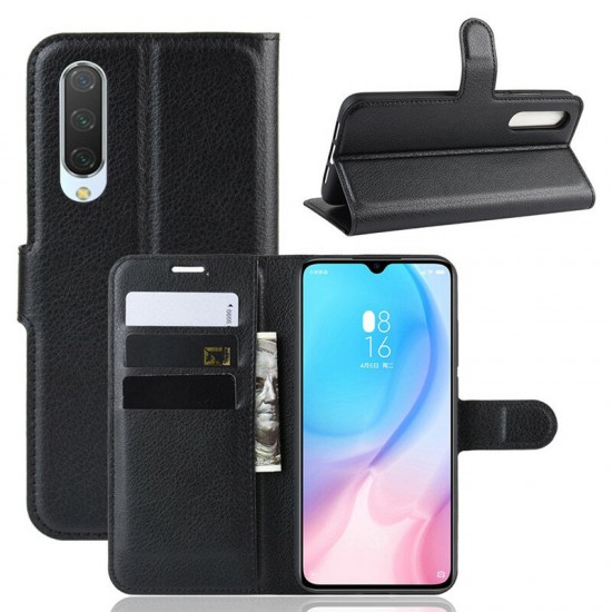 Pattern Shockproof Flip with Card Slot Magnetic PU Leather Full Body Protective Case for Xiaomi Mi A3 / Xiaomi Mi CC9e Non-original