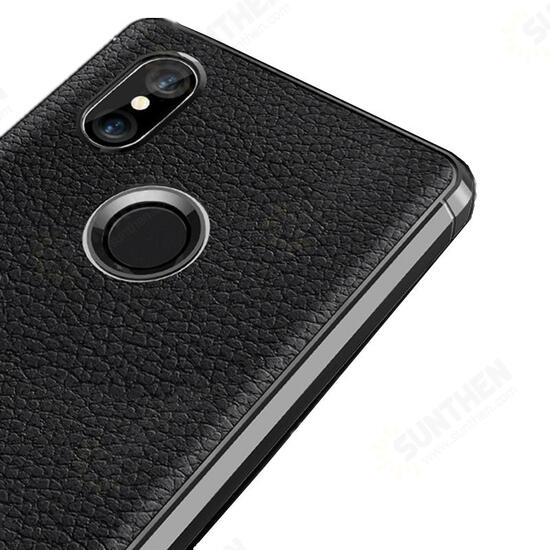 Texture Wire Drawing Process Shockproof Protective Case For Xiaomi Mi8