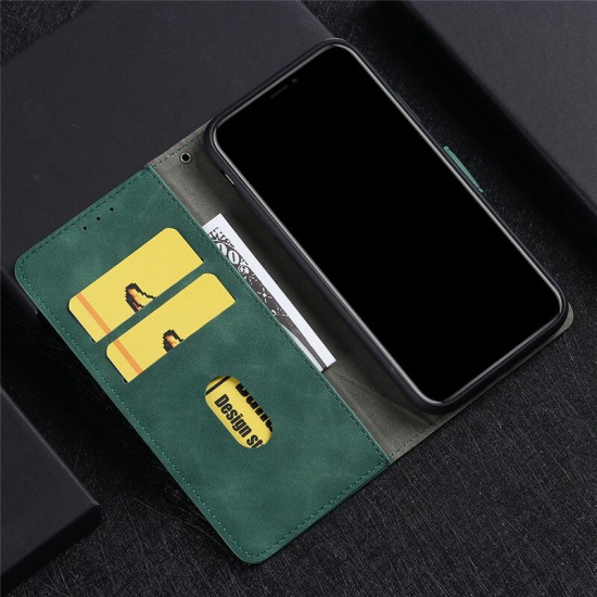 Luxury Business Magnetic Flip with Multi-Card Slots Wallet Stand Shockproof PU Leather Protective Case for POCO X3 PRO / POCO X3 NFC Case Non-original