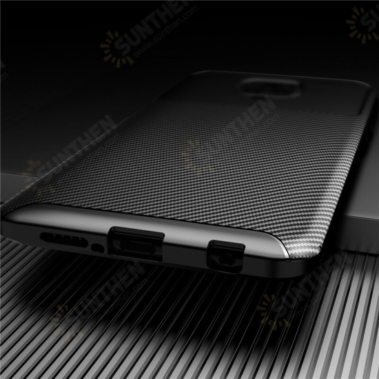 Luxury Carbon Fiber Pattern Shockproof Silicone Protective Case for Xiaomi Redmi Note 9S / Redmi Note 9 Pro / Redmi Note 9 Pro Max Non-original Luxury Carbon Fiber Pattern Shockproof Silicone Protective Case for Xiaomi Redmi Note 9S / Redmi Note 9 Pro / Redmi Note 9 Pro Max Non-original