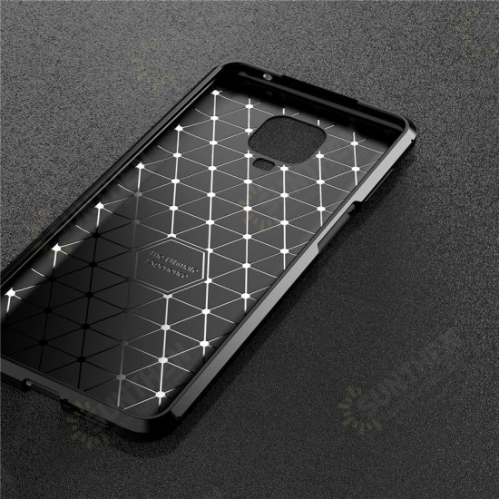 Luxury Carbon Fiber Pattern Shockproof Silicone Protective Case for Xiaomi Redmi Note 9S / Redmi Note 9 Pro / Redmi Note 9 Pro Max Non-original Luxury Carbon Fiber Pattern Shockproof Silicone Protective Case for Xiaomi Redmi Note 9S / Redmi Note 9 Pro / Redmi Note 9 Pro Max Non-original