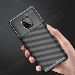 Luxury Carbon Fiber Pattern Shockproof Silicone Protective Case for Xiaomi Redmi Note 9S / Redmi Note 9 Pro / Redmi Note 9 Pro Max Non-original Luxury Carbon Fiber Pattern Shockproof Silicone Protective Case for Xiaomi Redmi Note 9S / Redmi Note 9 Pro / Redmi Note 9 Pro Max Non-original