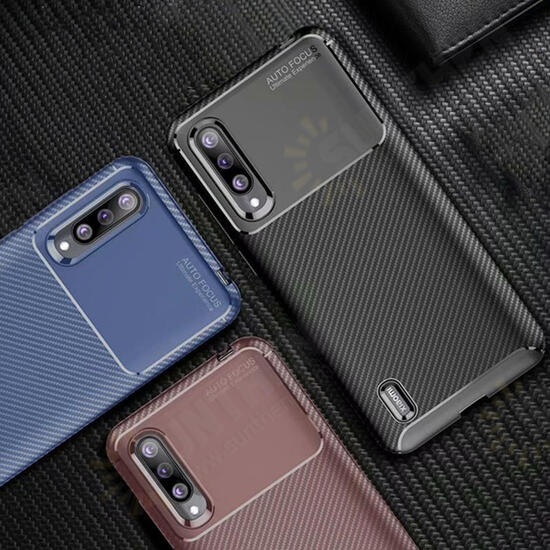 Luxury Carbon Fiber Shockproof Silicone Protective Case For Xiaomi Mi9 Mi 9 Lite / Xiaomi Mi CC9 Non-original