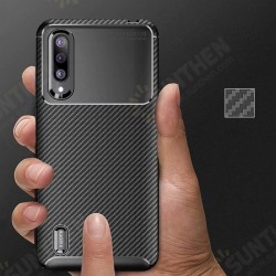 Luxury Carbon Fiber Shockproof Silicone Protective Case For Xiaomi Mi9 Mi 9 Lite / Xiaomi Mi CC9 Non-original Luxury Carbon Fiber Shockproof Silicone Protective Case For Xiaomi Mi9 Mi 9 Lite / Xiaomi Mi CC9 Non-original