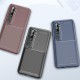 Luxury Carbon Fiber Shockproof Silicone Protective Case for Xiaomi Mi Note 10 / Xiaomi Mi Note 10 Pro / Xiaomi Mi CC9 Pro Non-original