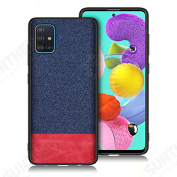 Luxury Cotton Cloth Shockproof Anti-sweat Protective Case for Samsung Galaxy A51 2019 Luxury Cotton Cloth Shockproof Anti-sweat Protective Case for Samsung Galaxy A51 2019
