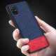 Luxury Cotton Cloth Shockproof Anti-sweat Protective Case for Samsung Galaxy A71 2019