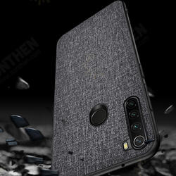 Luxury Cotton Cloth Shockproof Protective Case for Xiaomi Redmi Note 8 2021 Non-original Luxury Cotton Cloth Shockproof Protective Case for Xiaomi Redmi Note 8 2021 Non-original