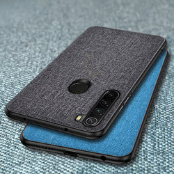 Luxury Cotton Cloth Shockproof Protective Case for Xiaomi Redmi Note 8 2021 Non-original Luxury Cotton Cloth Shockproof Protective Case for Xiaomi Redmi Note 8 2021 Non-original