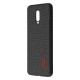 Luxury Fabric Splice Soft Silicone Edge Shockproof Protective Case For OnePlus 6T